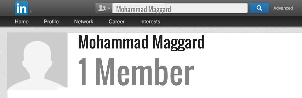 Mohammad Maggard linkedin profile