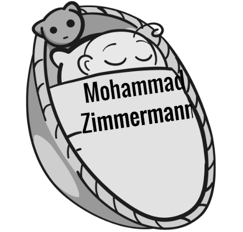 Mohammad Zimmermann sleeping baby