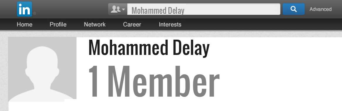 Mohammed Delay linkedin profile