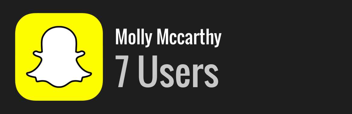 Molly Mccarthy snapchat