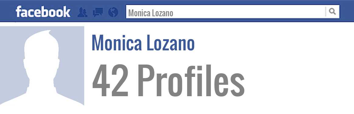 Monica Lozano facebook profiles