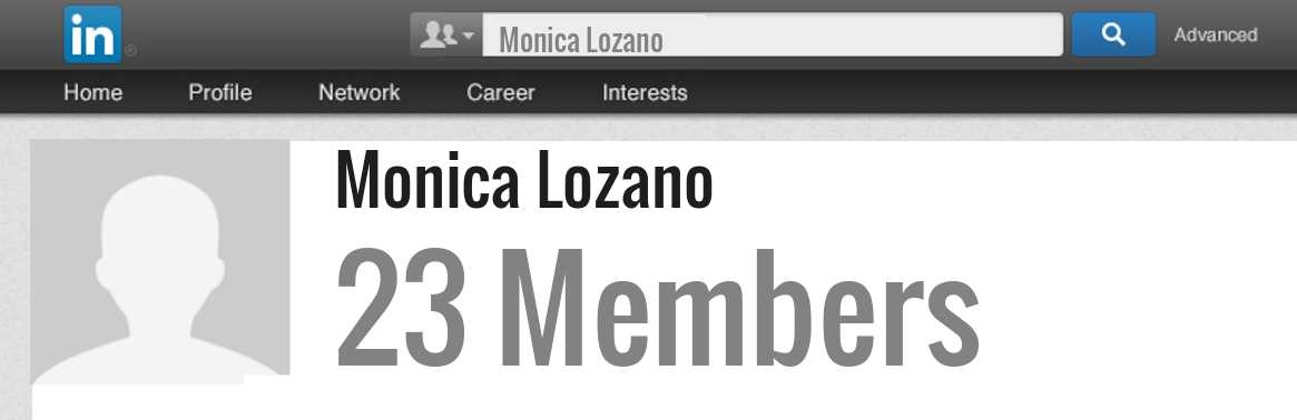 Monica Lozano linkedin profile