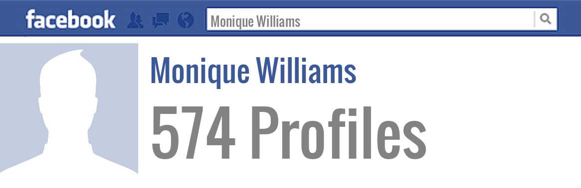 Monique Williams facebook profiles