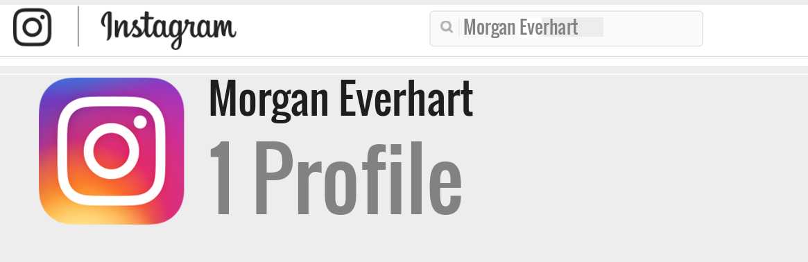Morgan Everhart instagram account