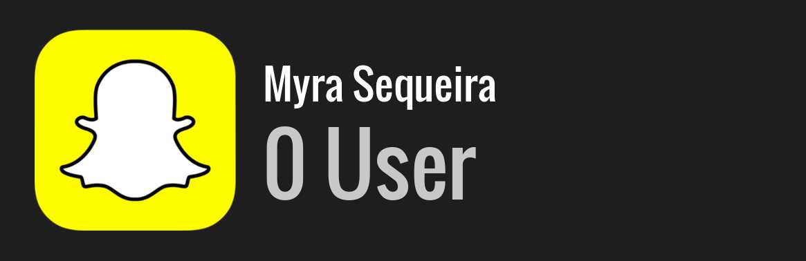 Myra Sequeira snapchat