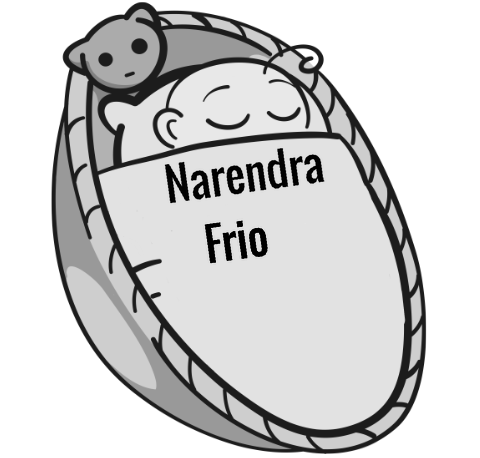 Narendra Frio sleeping baby