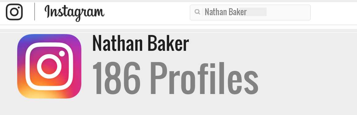 Nathan Baker instagram account