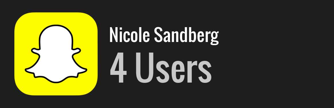 Nicole Sandberg snapchat