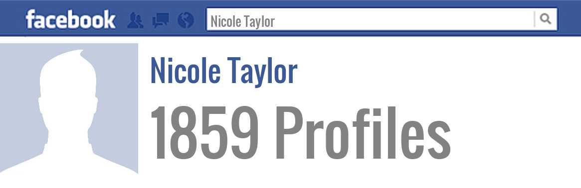 Nicole Taylor facebook profiles