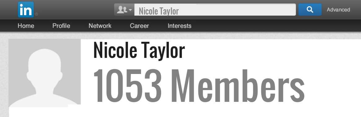 Nicole Taylor linkedin profile