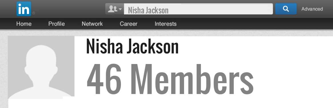 Nisha Jackson linkedin profile