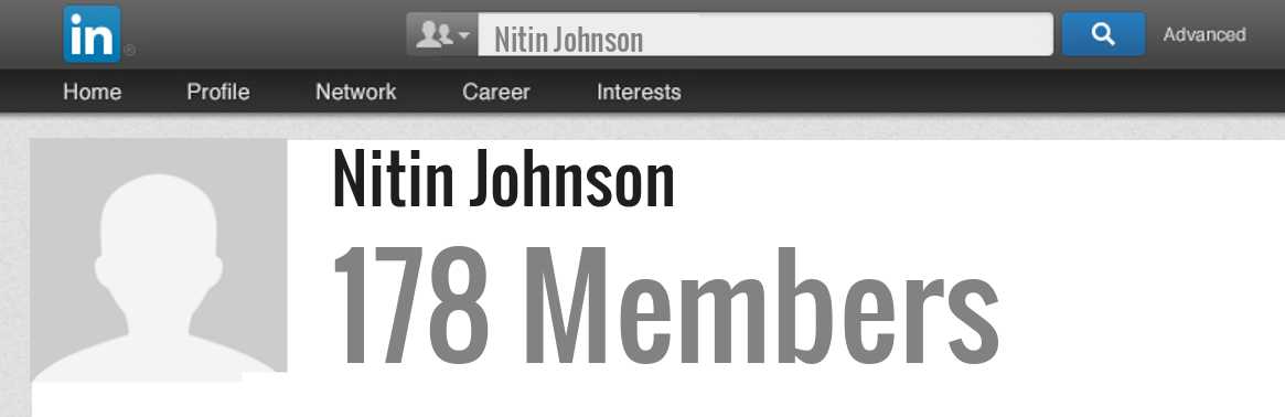 Nitin Johnson linkedin profile