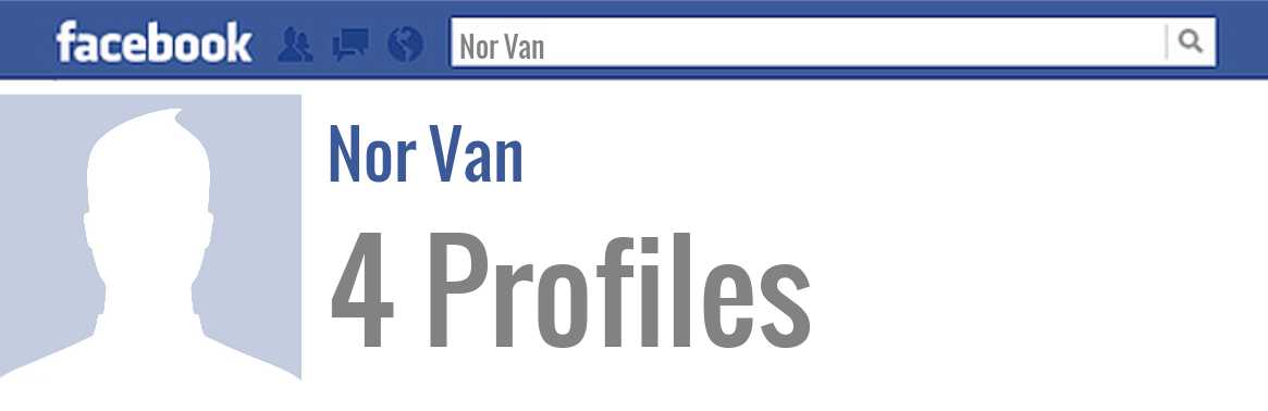 Nor Van facebook profiles