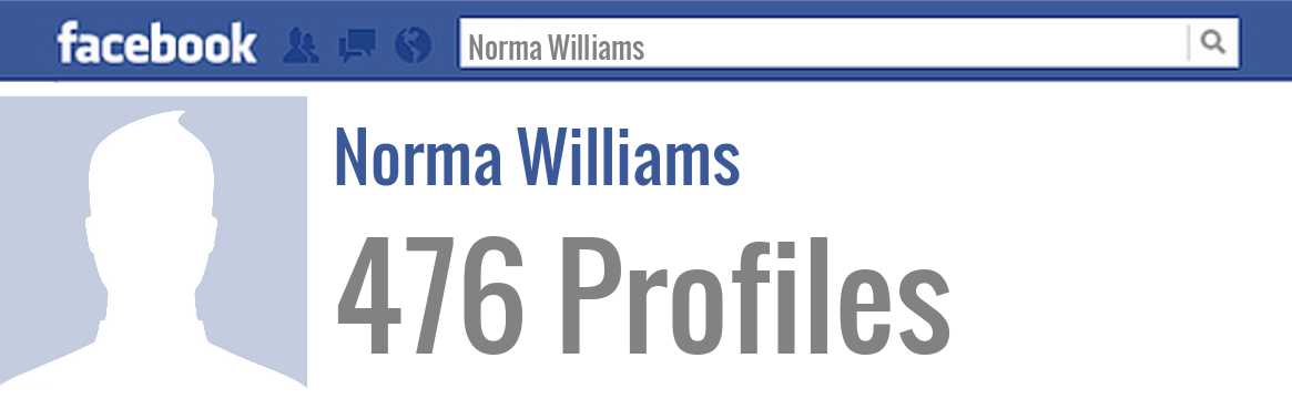 Norma Williams facebook profiles