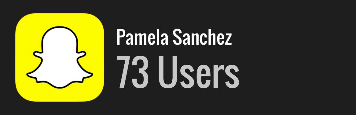Pamela Sanchez snapchat