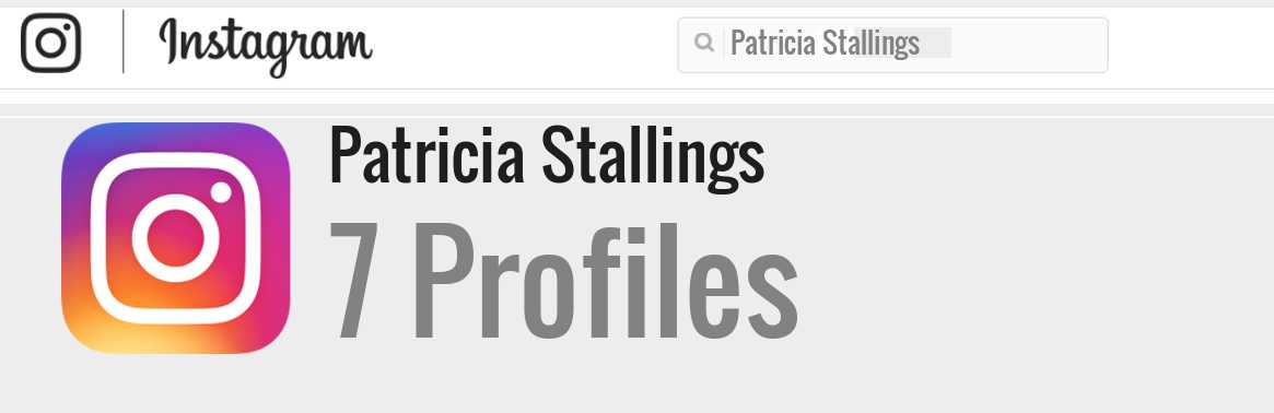 Patricia Stallings instagram account