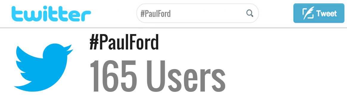 Paul Ford twitter account