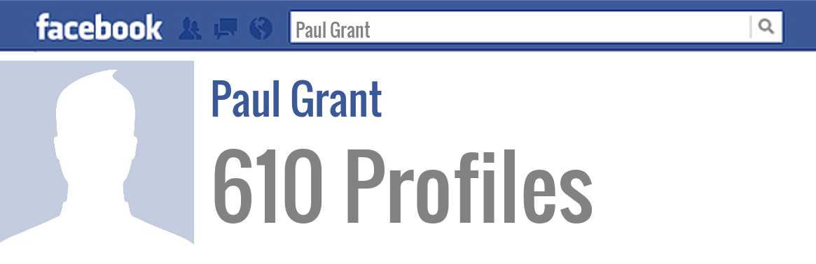 Paul Grant facebook profiles