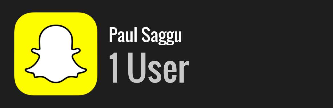 Paul Saggu snapchat