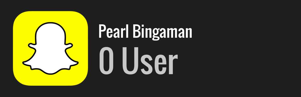Pearl Bingaman snapchat