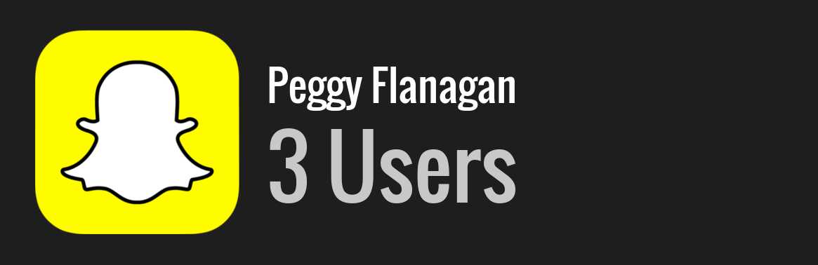 Peggy Flanagan snapchat