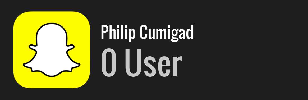 Philip Cumigad snapchat