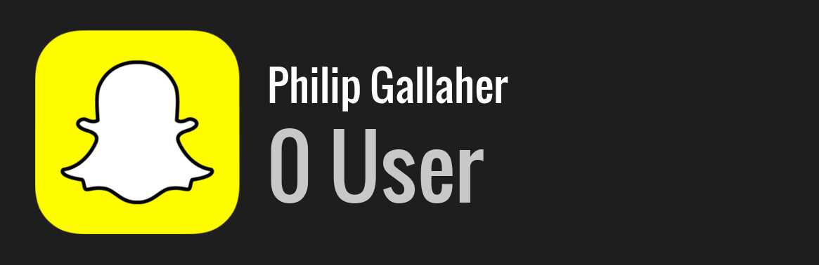 Philip Gallaher snapchat