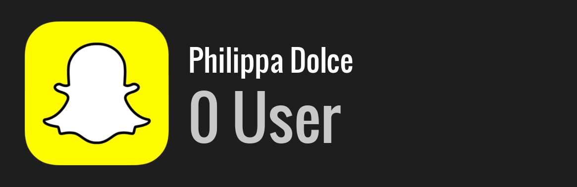 Philippa Dolce snapchat