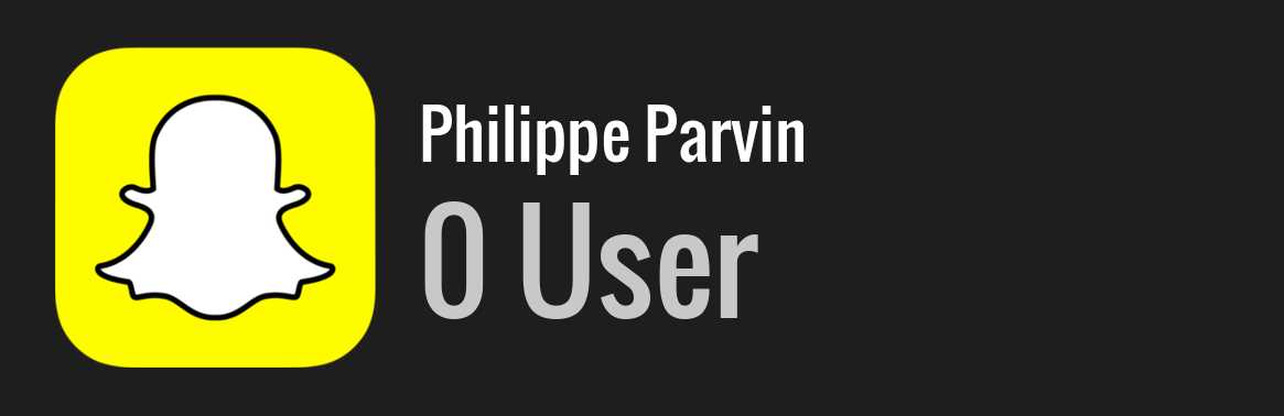 Philippe Parvin snapchat