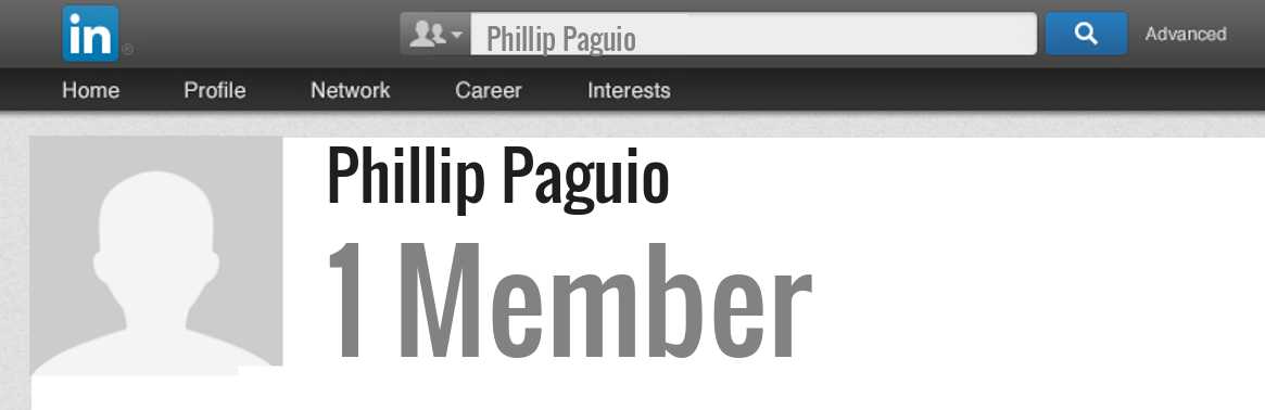 Phillip Paguio linkedin profile
