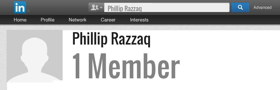 Phillip Razzaq linkedin profile