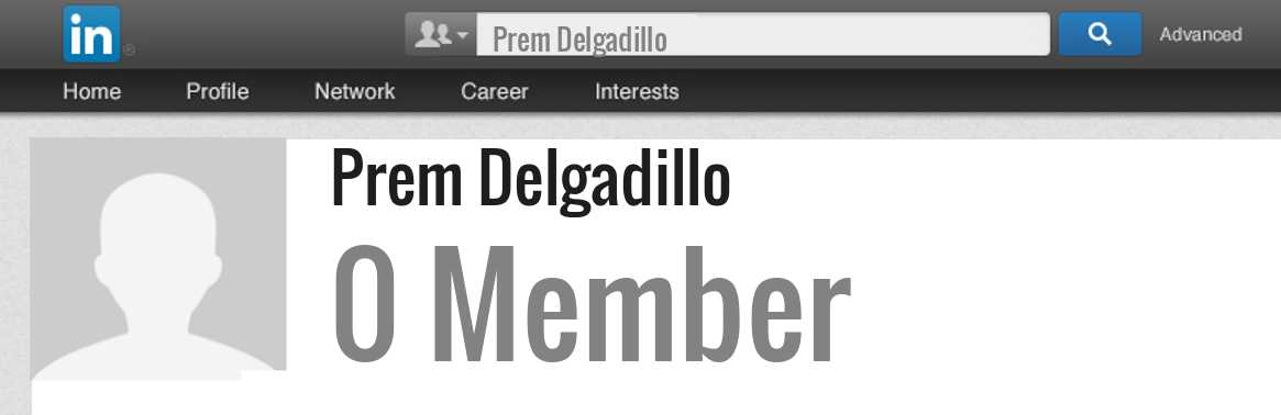 Prem Delgadillo linkedin profile