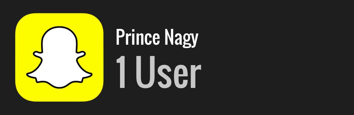 Prince Nagy snapchat
