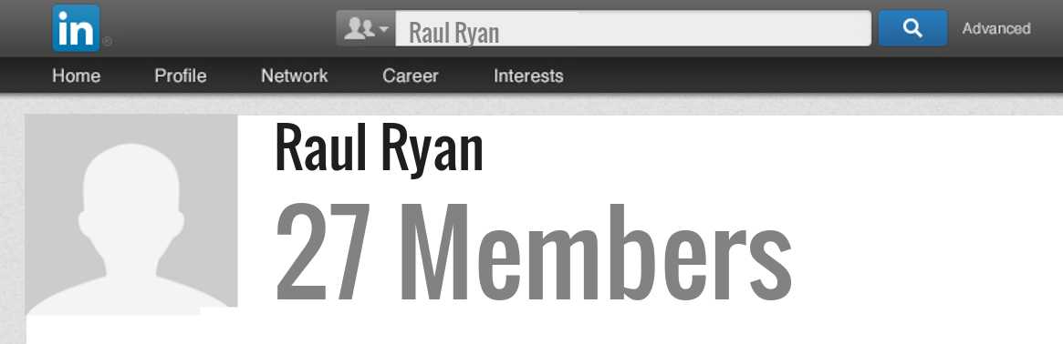 Raul Ryan linkedin profile