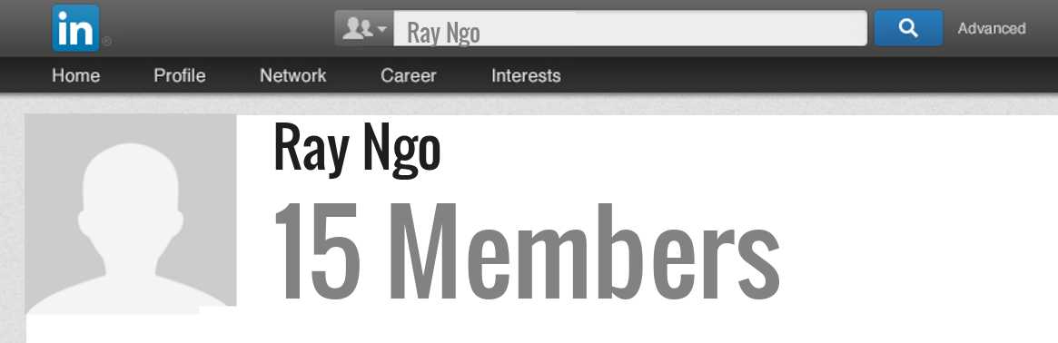 Ray Ngo linkedin profile
