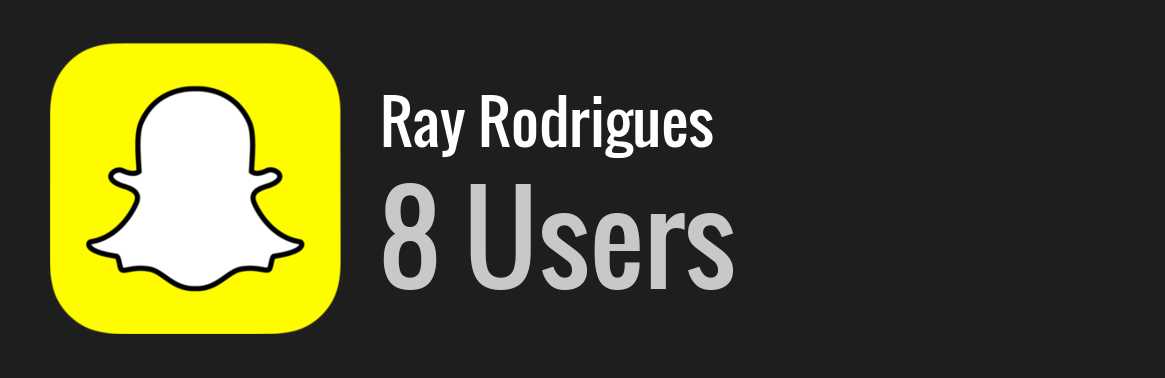 Ray Rodrigues snapchat