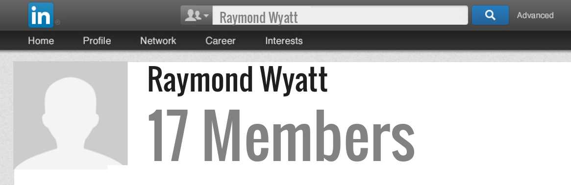 Raymond Wyatt linkedin profile