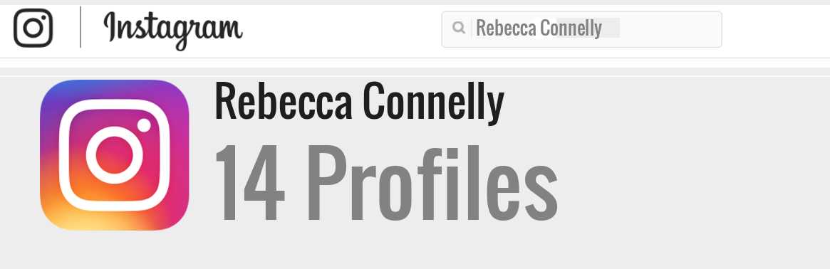 Rebecca Connelly instagram account