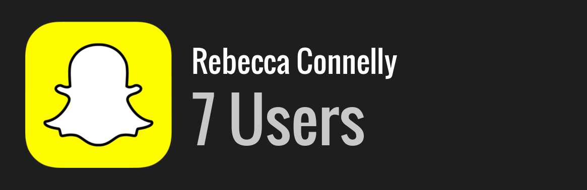 Rebecca Connelly snapchat