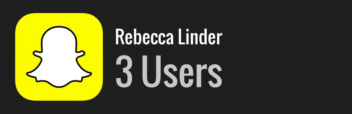 Rebecca Linder snapchat