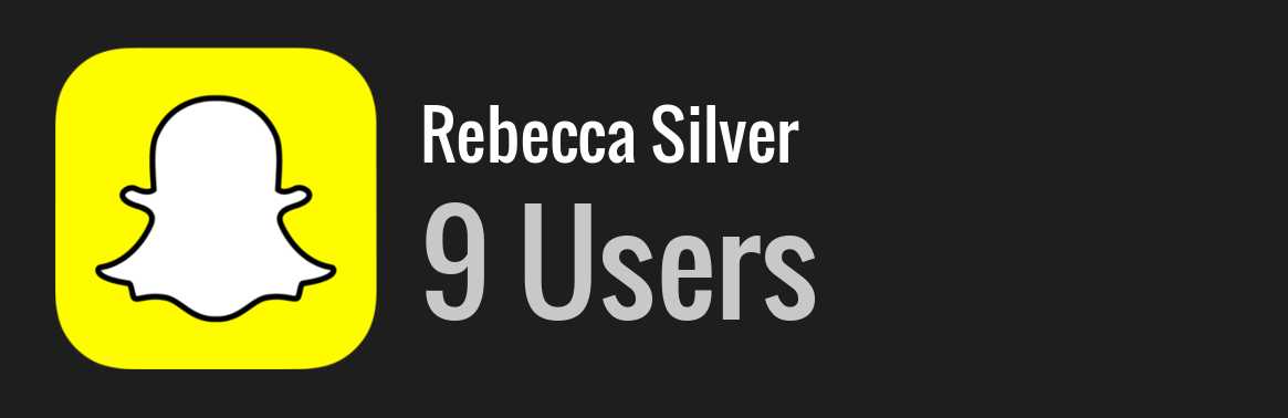 Rebecca Silver snapchat