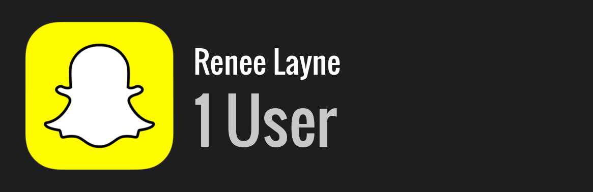 Renee Layne snapchat