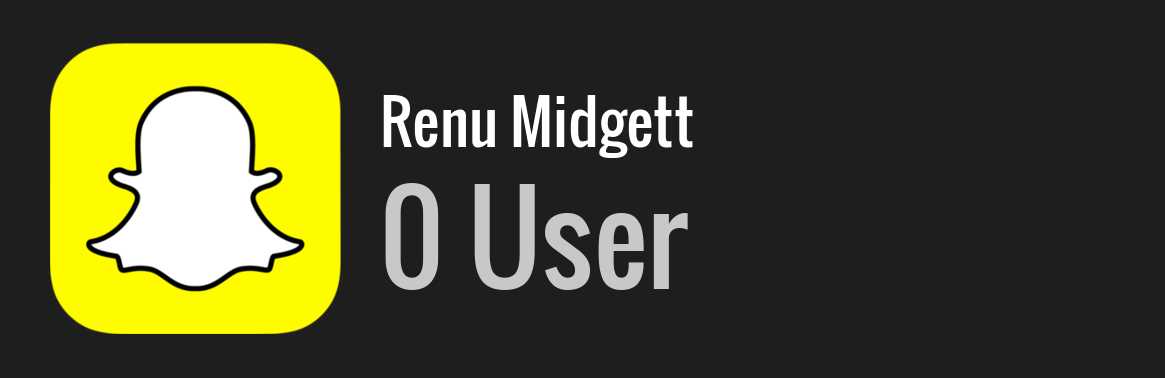 Renu Midgett snapchat