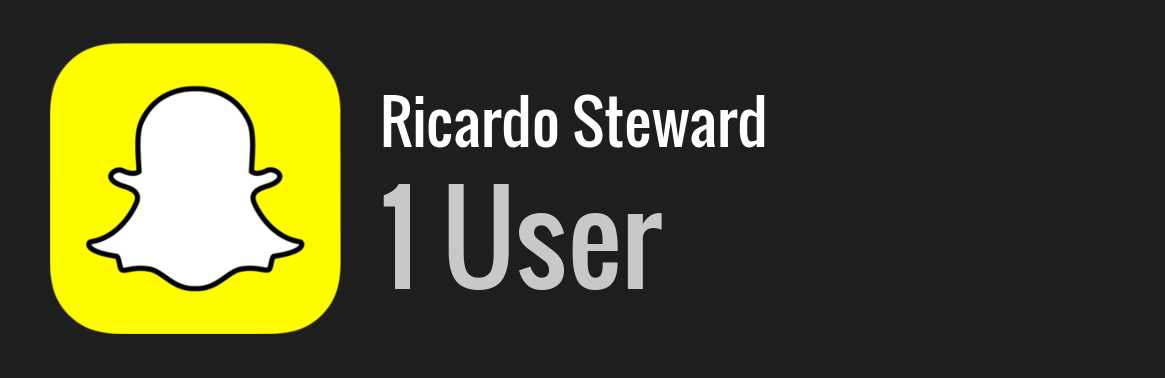 Ricardo Steward snapchat