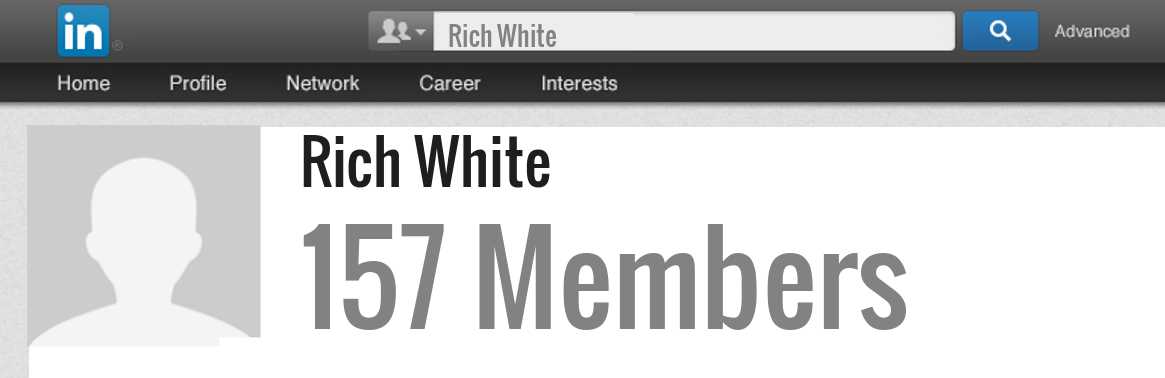 Rich White linkedin profile