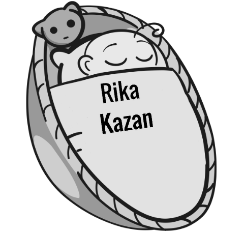 Rika Kazan sleeping baby