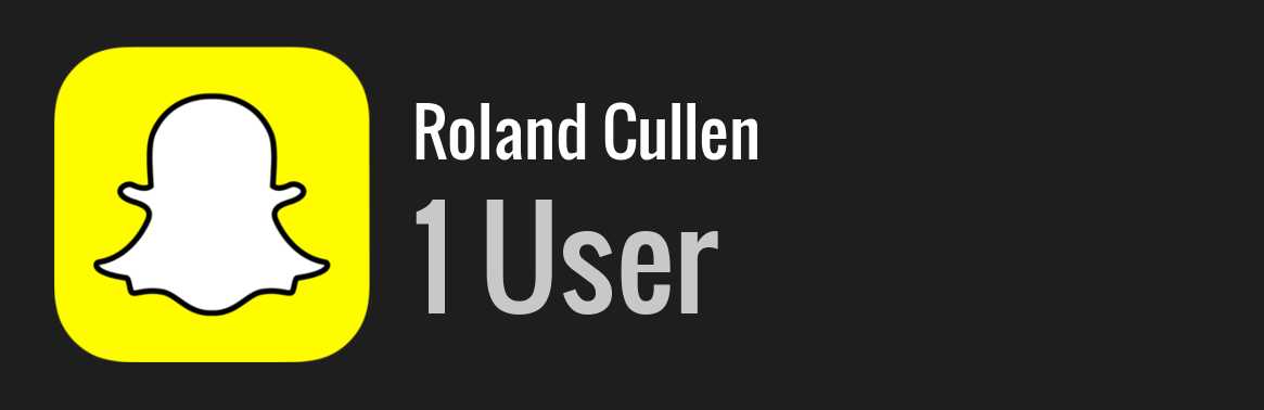 Roland Cullen snapchat