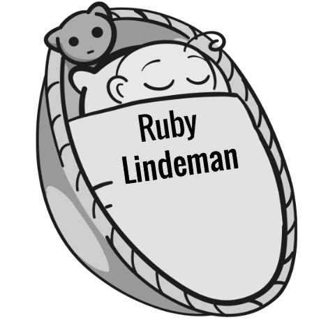 Ruby Lindeman sleeping baby