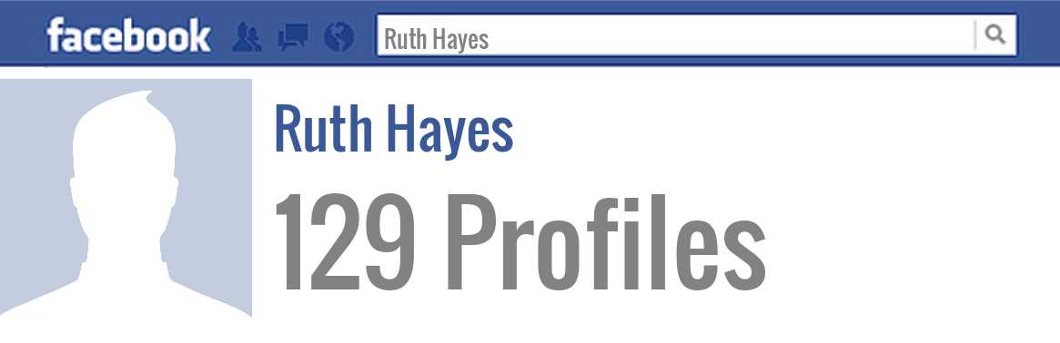 Ruth Hayes facebook profiles