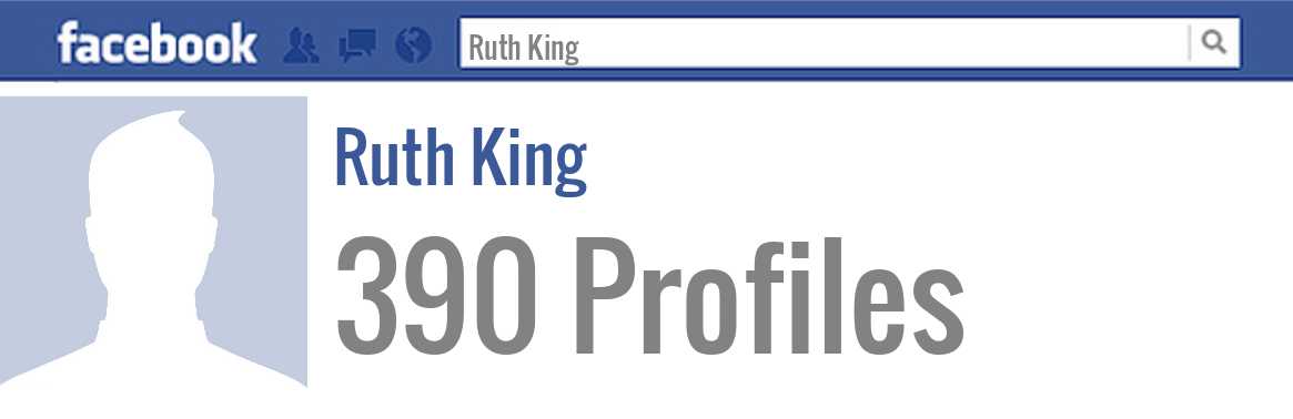 Ruth King facebook profiles